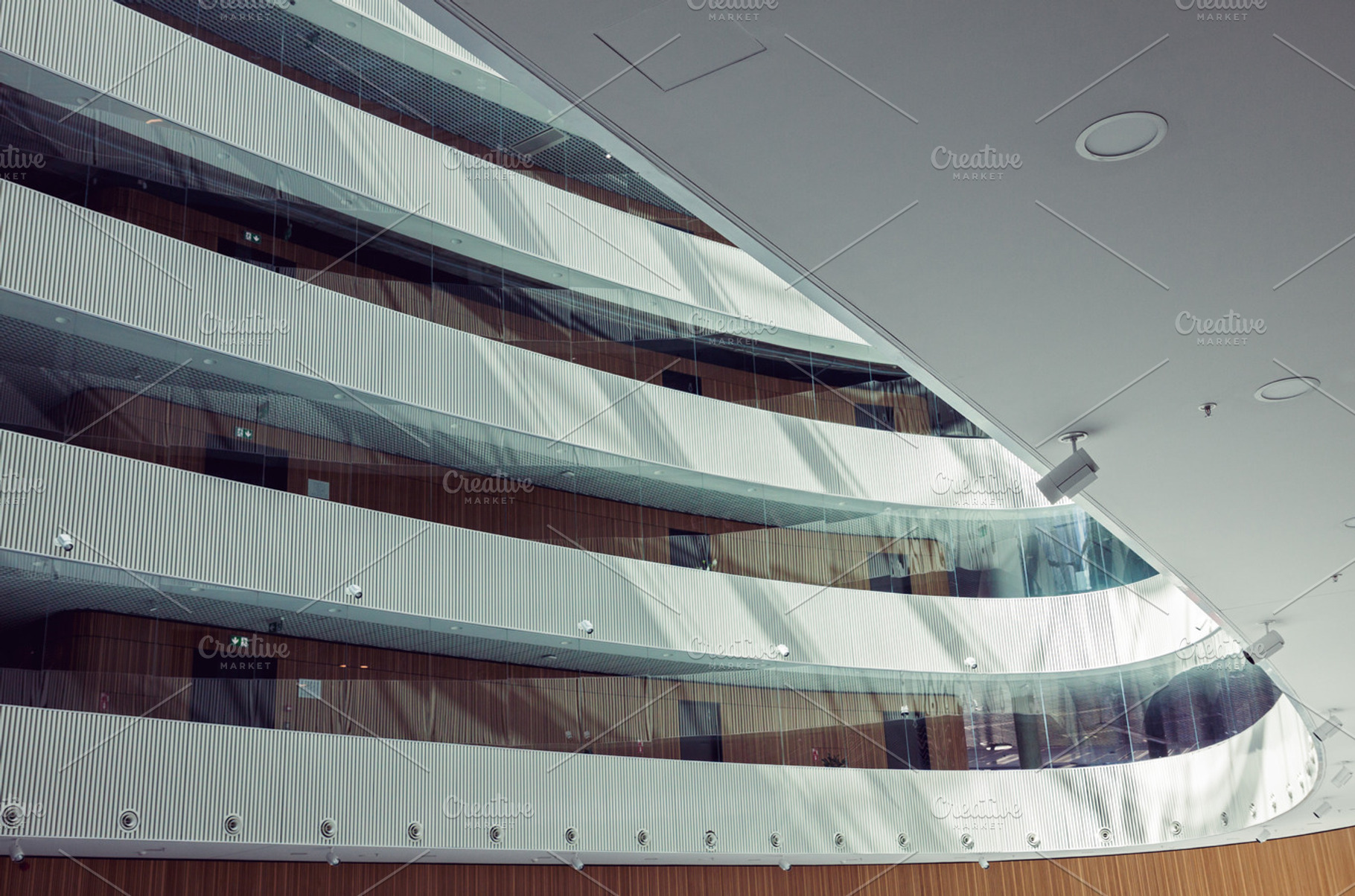 Modern office building interior, an Architecture Photo by BOOCYS