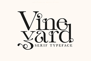 Vineyard - Serif Typeface