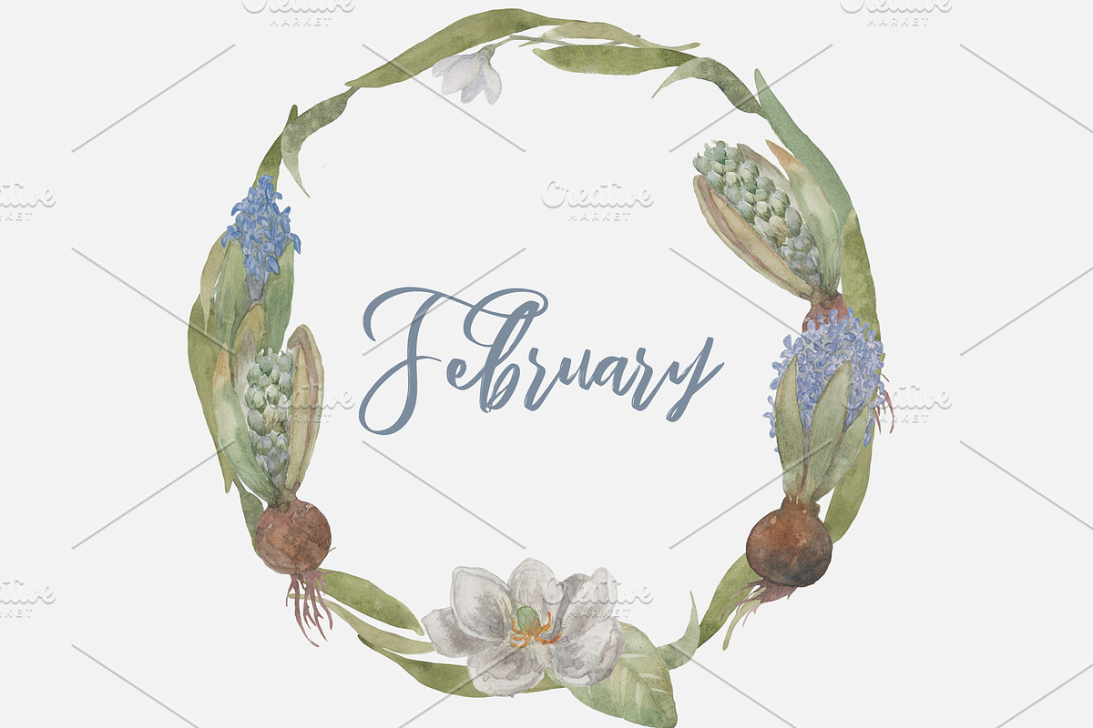 Winter Wildflowers, an Illustration by Elisa Ursa (Photo 6 of 7)