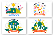 10 International Day of Cooperatives, a Person Illustration by denayunebgt (Thumbnail 3 of 4)