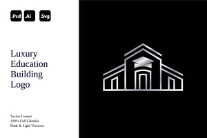 Luxury Education Building Logo, a Branding & Logo Template by Luxury Logos