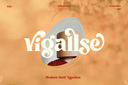 Vigallse - Vintage Modern Serif, a Serif Font by Krakenbox Studio (Thumbnail 1 of 14)