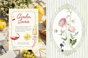Garden Flowers Wildflowers clipart, a Decorative Illustration by Yuliya Derbisheva (Thumbnail 3 of 14)