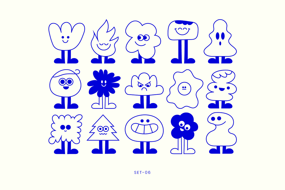 Various Doodle Elements, an Object Graphic by Léo Alexandre (Photo 7 of 17)