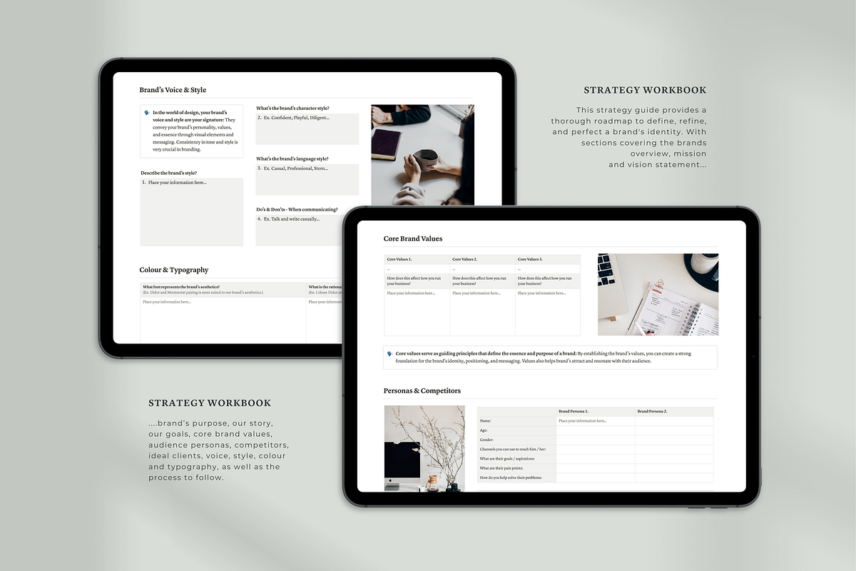Essential Notion Branding Kit, a Templates & Theme by SelwynGoodman (Photo 6 of 11)