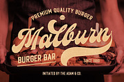 Bouldster - Bold Display Script Font, a Script Font by Letterhend Studio (Thumbnail 4 of 9)