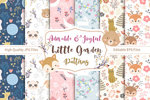 Adorable & Joyful Garden Patterns