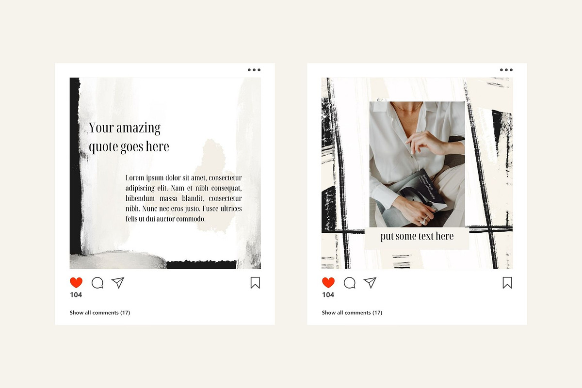 Modern Abstract Canva Instagram preview 5