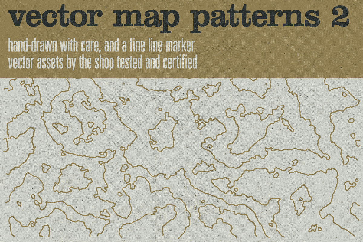 Hand-drawn vector maps volume 2, an Object Graphic by The Shop (Photo 1 of 26)
