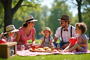 4 Vintage Picnic Photo Pack, a Person Photo by adenpinkstore (Thumbnail 2 of 5)