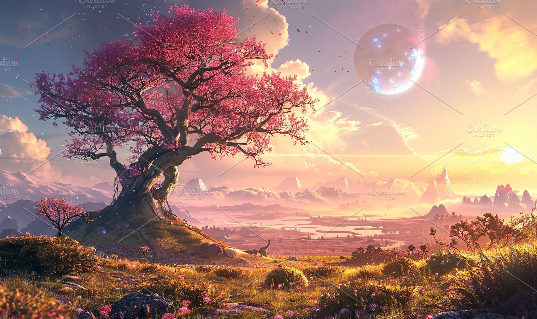 Green tree forest in jungle, a Nature Photo by AlyaAnd