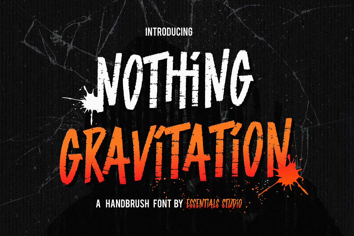 NOTHING GRAVITATION, a Font by Essentials Studio (Photo 1 of 10)