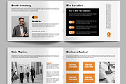 Conference Agenda Design Template, a Brochure Template by MightyDesign (Thumbnail 4 of 8)