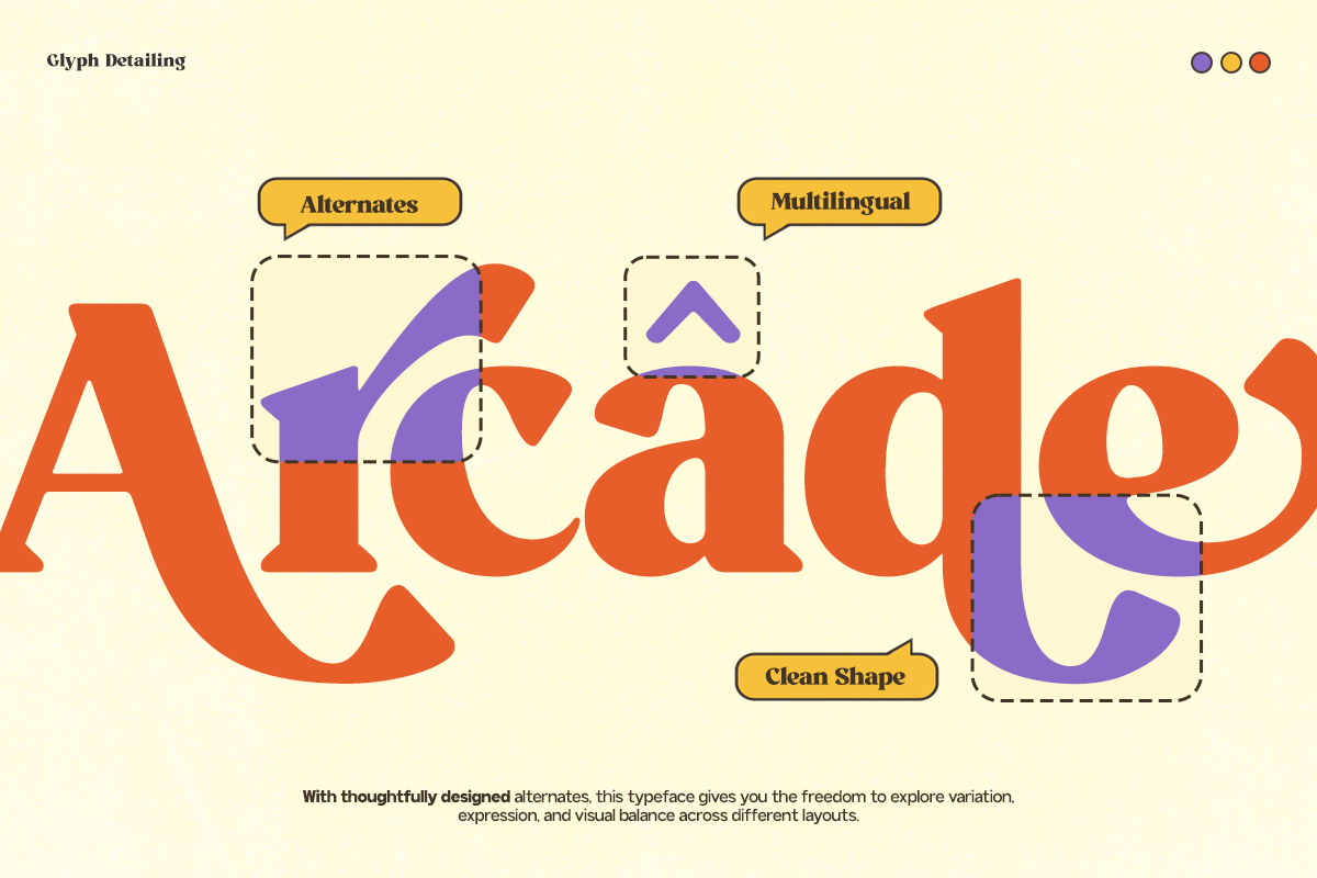 GC Milky Shine - 80's Serif Retro, a Serif Font by Glyphonic (Photo 8 of 15)