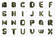 Yellow Neon - 3D Lettering + Font, a Font by MIIM (Thumbnail 4 of 4)