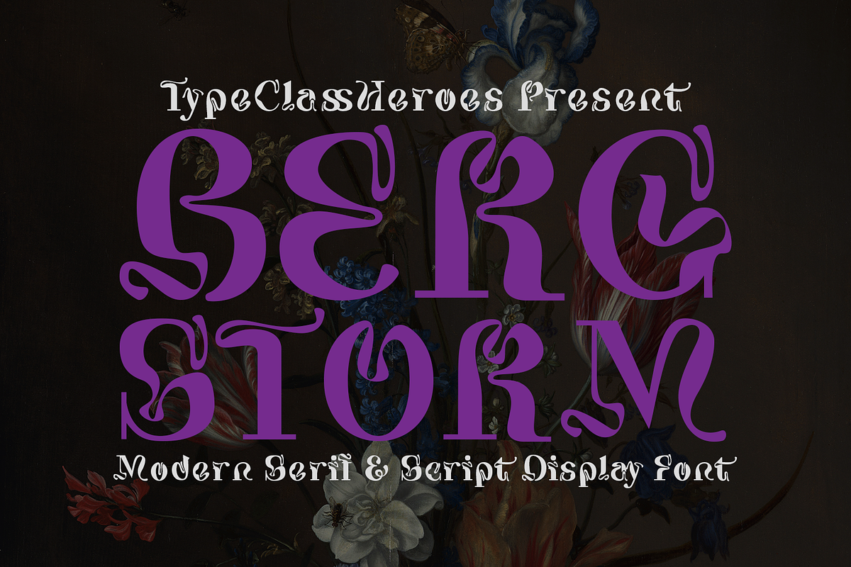 Bergstorm Font, a Blackletter Font by TypeClassHeroes (Photo 1 of 10)
