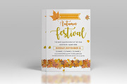 Autumn Festival Flyer Template-V-01, a Flyer Template by Rimana_Templatehive (Thumbnail 3 of 4)