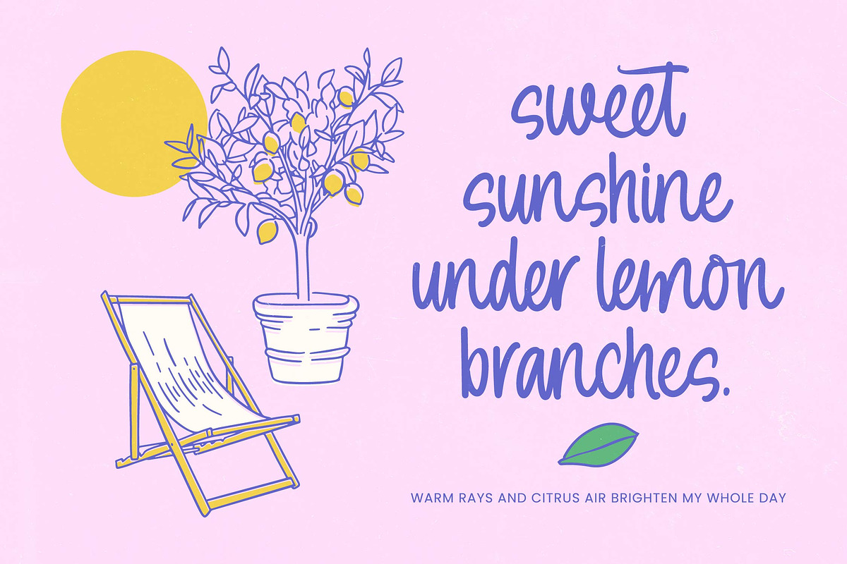 Chiller Sumer Bold Handwritten, a Script Font by Letterena Studios Script (Photo 2 of 15)