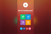 Gravity - Interactive Coming Soon, a HTML Template by Nobrand (Thumbnail 5 of 5)