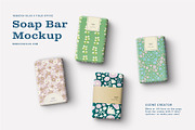 Soap Bar Packaging Mockup, a Packaging Mockup by Field Office (Thumbnail 1 of 4)