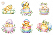 Easter Baby Chick PNG Clipart Cute., an Animal Illustration by KennedyStudio (Thumbnail 3 of 5)