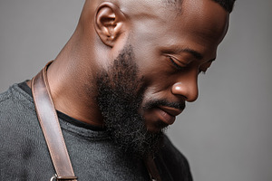 Portrait of a stylish Black man with, a Person Photo by MistyDay