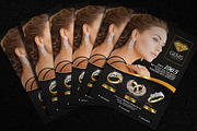 Black & Gold Jewelry Flyer, a Flyer Template by designerds (Thumbnail 3 of 3)