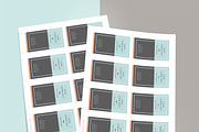 Premade Business Card Template, a Business Card Template by Botanica Paperie (Thumbnail 2 of 3)