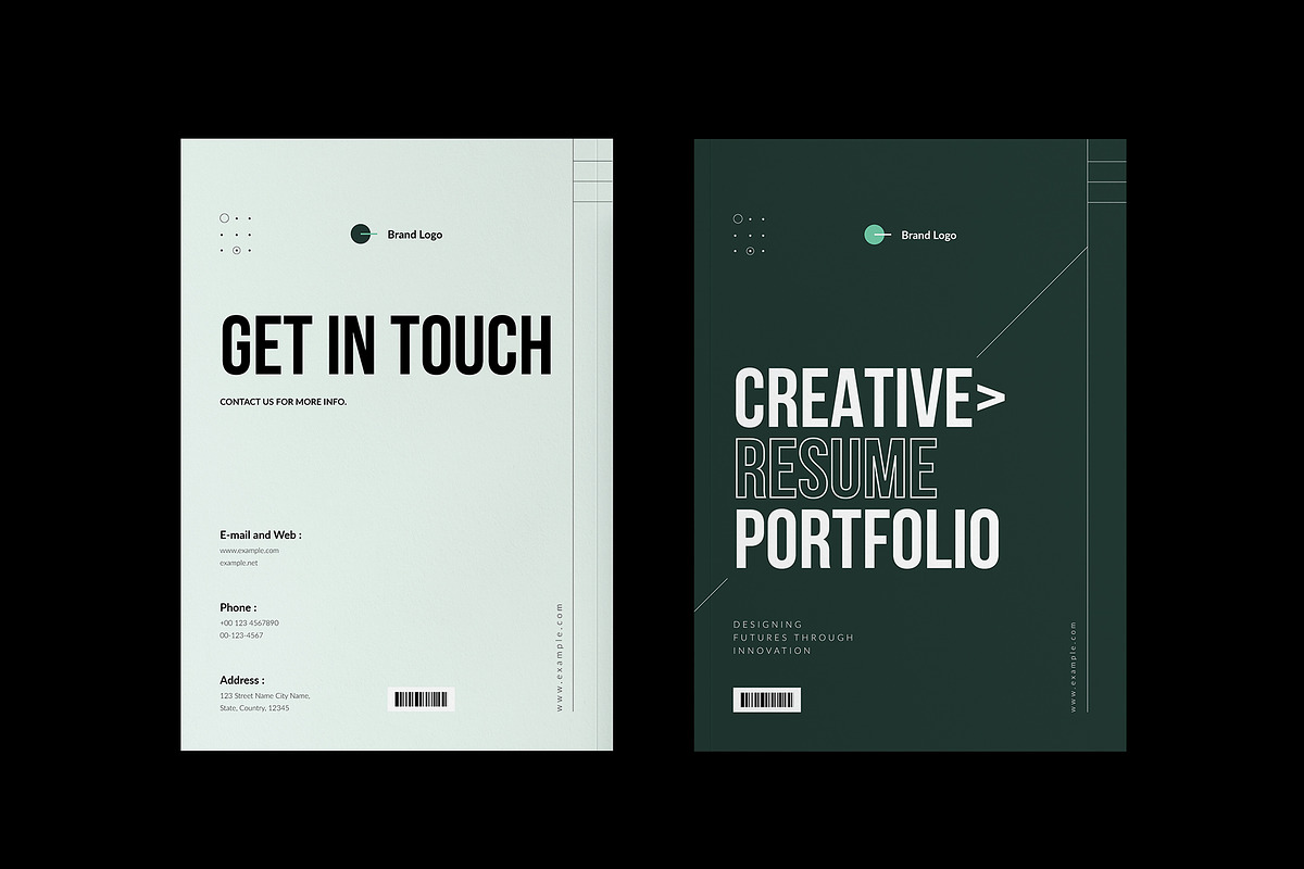Resume | Portfolio Brochure Template, a Brochure Template by StyleArt (Photo 9 of 10)
