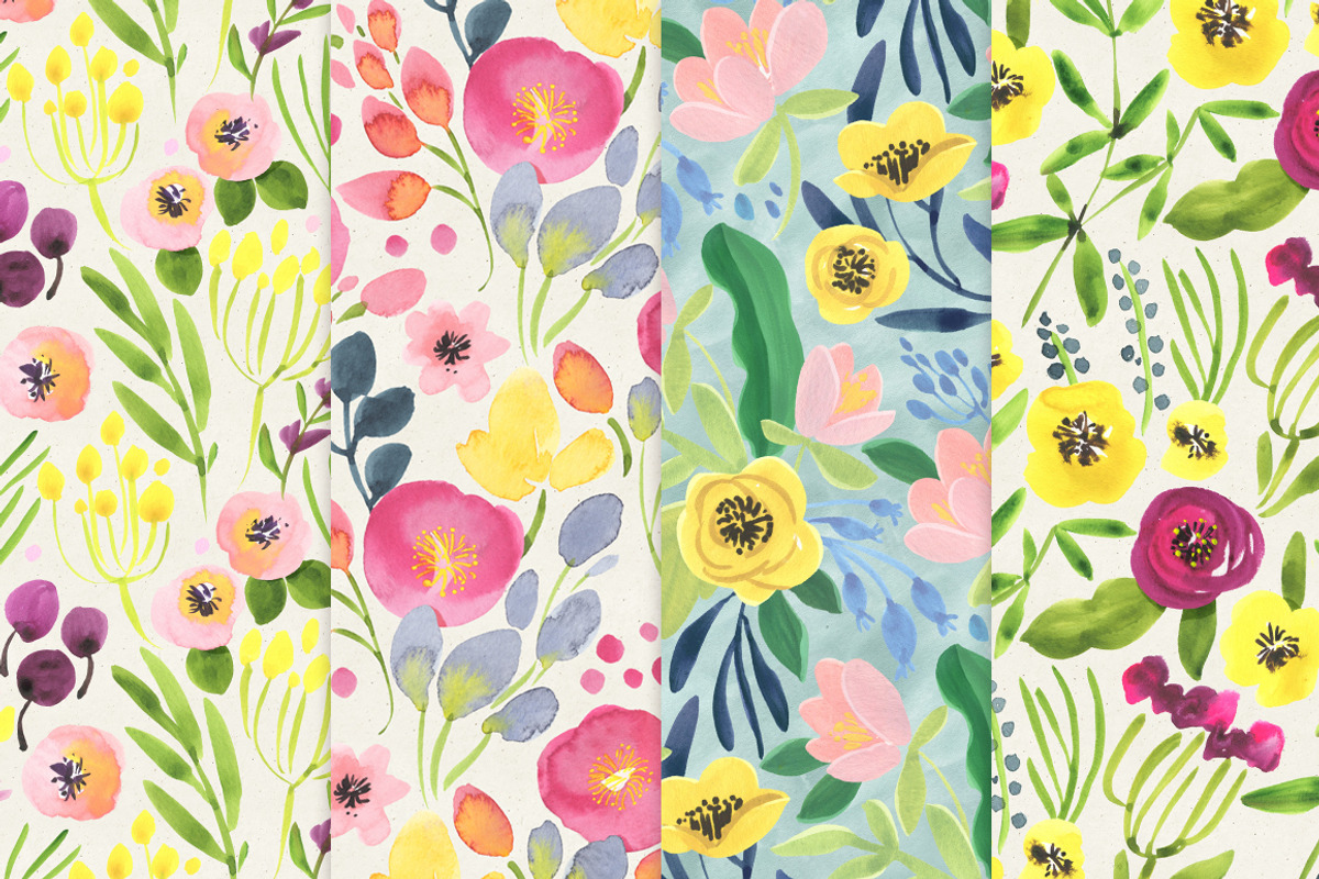 FLEUR, a Pattern Graphic by Irtsya (Photo 6 of 7)
