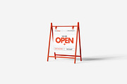Signboard Mockup, an Advertising Mockup by Indah (Thumbnail 2 of 6)