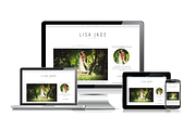 Blogger Template -Simple Grey - Jade, a Templates & Theme by BD Web Studio (Thumbnail 2 of 4)