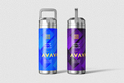 Water Bottle Mockup, a Product Mockup by zpackcreative (Thumbnail 3 of 4)