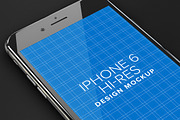 iPhone 6 App Design Mockup, an iPhone Mockup by illustrated (Thumbnail 1 of 5)