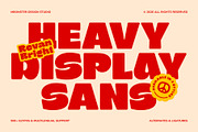Revan Bright - Heavy Playful Sans, a Sans Serif Font by Mbonster Design Studio (Thumbnail 2 of 16)