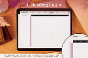 Digital Reading Journal – Purple, a Stationery Template by Aurelie Maron (Thumbnail 6 of 9)