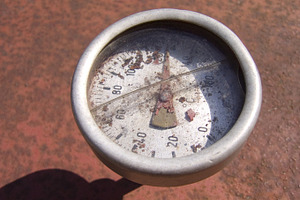 Broken thermometer