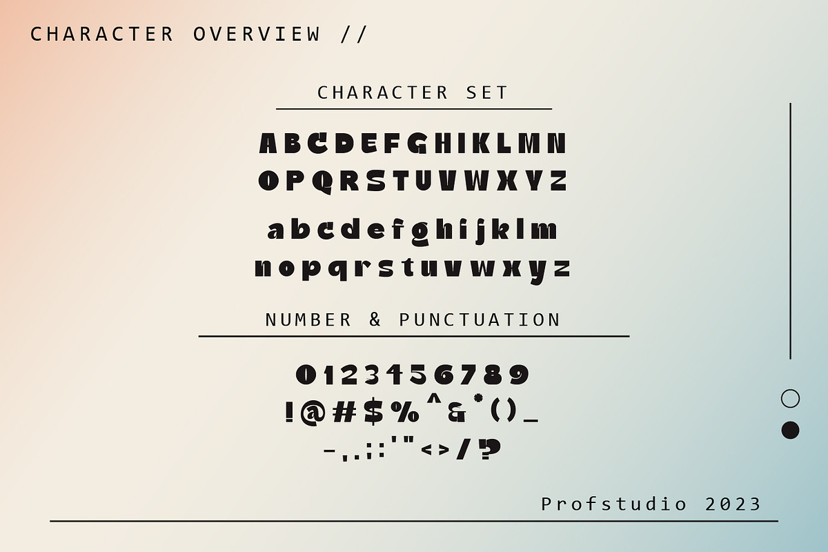 Achillea - Modern Sans Bold Typeface, a Sans Serif Font by PROF STUDIO (Photo 3 of 7)