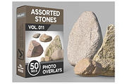 50 Assorted Stones Photo Overlays, a Nature Photo by KenScape (Thumbnail 1 of 3)