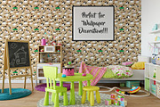 Dog Cartoon Textures, a Texture Graphic by Pingebat (Thumbnail 3 of 3)