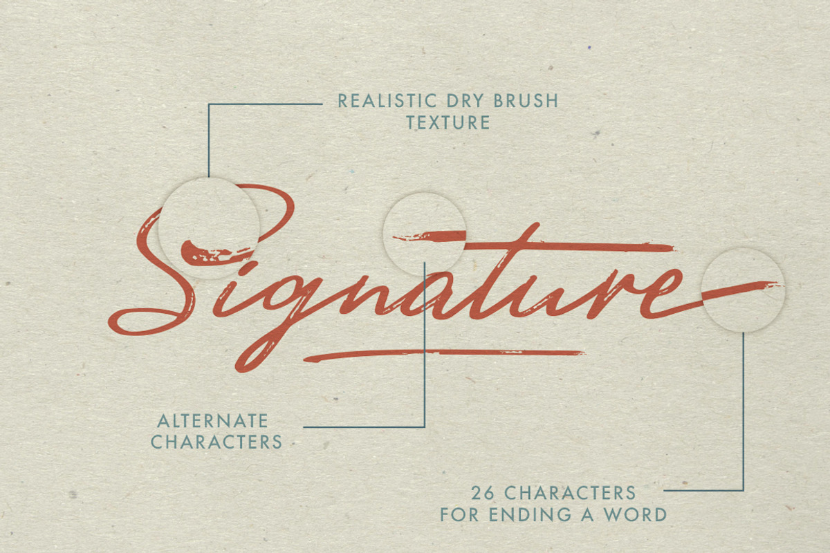 Belfast - A Dry Brush Script preview 4
