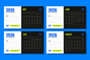 Modern Calendar Template for 2026, an UI Kit Template by ContestDesign (Thumbnail 3 of 4)