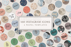 100 Story Highlight Icons