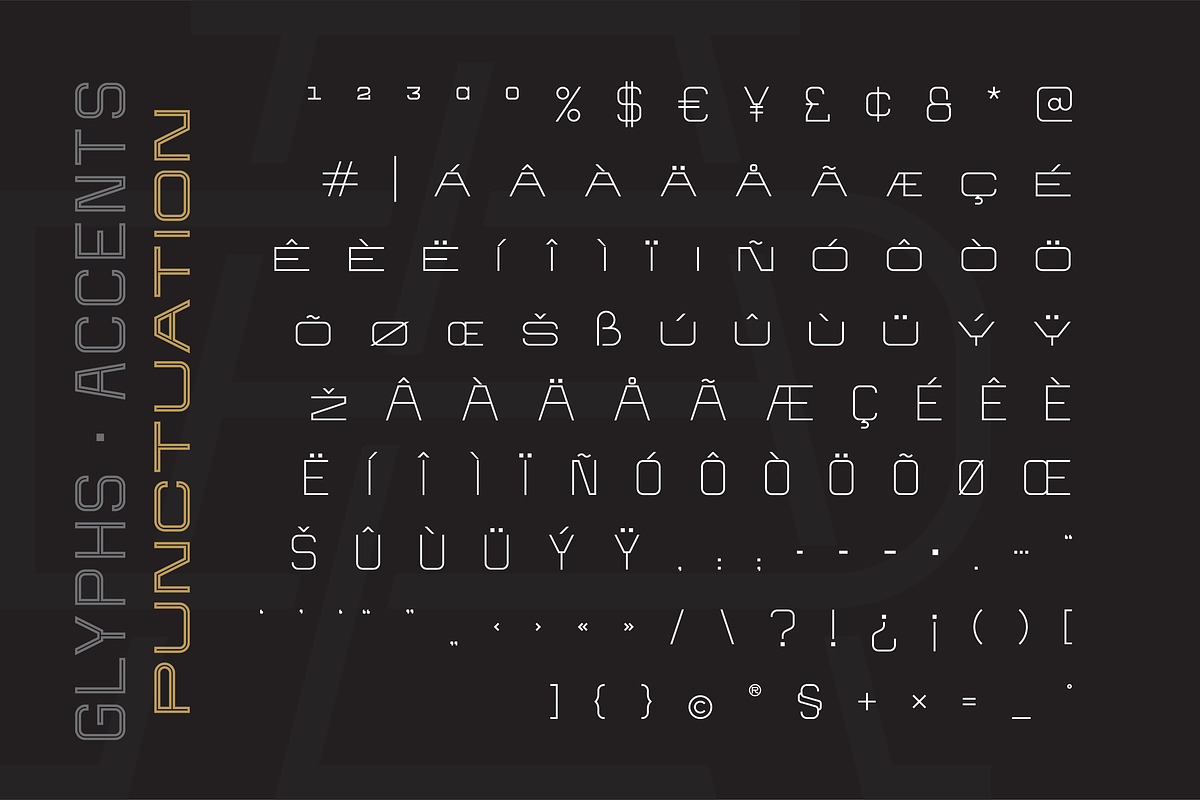 Brandogram Light - Monogram Typeface, a Slab Serif Font by Bogdan Casota (Photo 3 of 6)