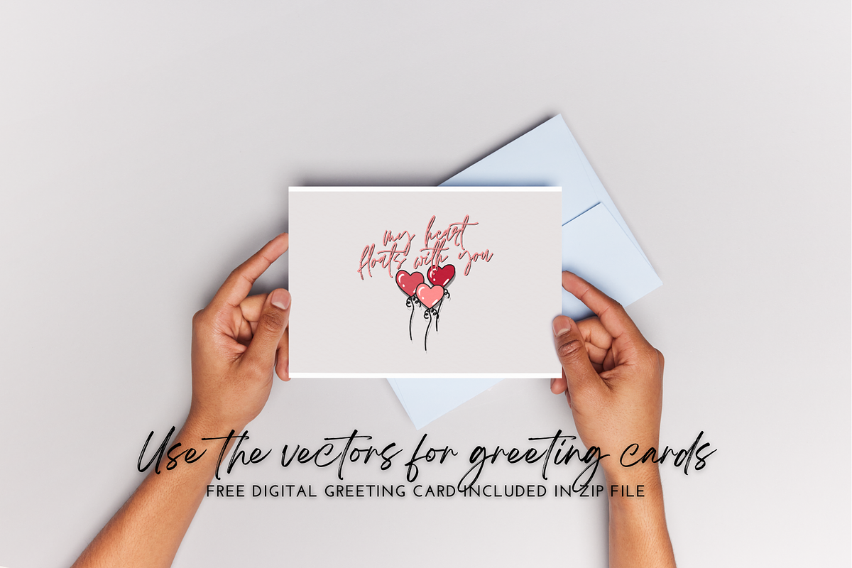 Valentine's Graphics Clipart, a Seasonal Illustration by Raafeya's Crafts (Photo 5 of 5)