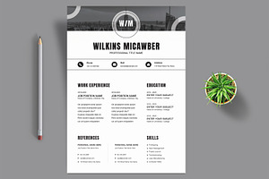 CV Template, a Resume Template by ContestDesign