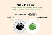 Veggies Linocut Bundle, an Illustration by ClayStudio (Thumbnail 6 of 9)