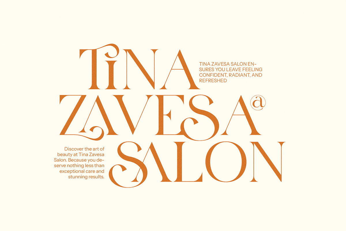 Leina Savira Stylish Serif Font, a Serif Font by Perfectype (Photo 3 of 8)