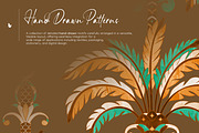 Coqueiro | Hand Drawn Luxury Prints, a Pattern Graphic by LEAFure (Thumbnail 8 of 11)