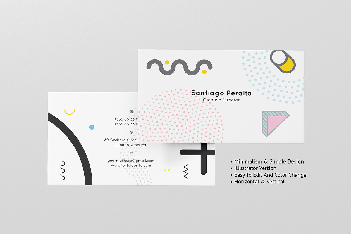 Business Card, a Business Card Template by ZAAS (Photo 3 of 7)
